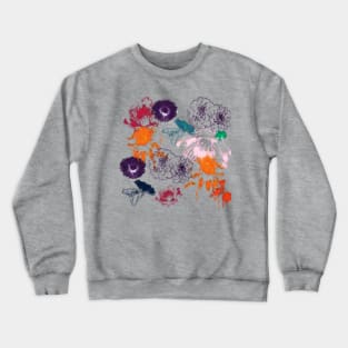 fall floral Crewneck Sweatshirt